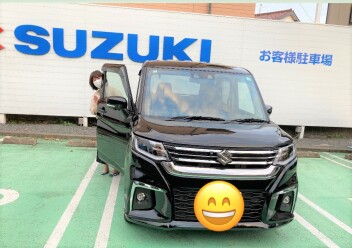 スライドドアで便利！ソリオ納車行わせて頂きました！